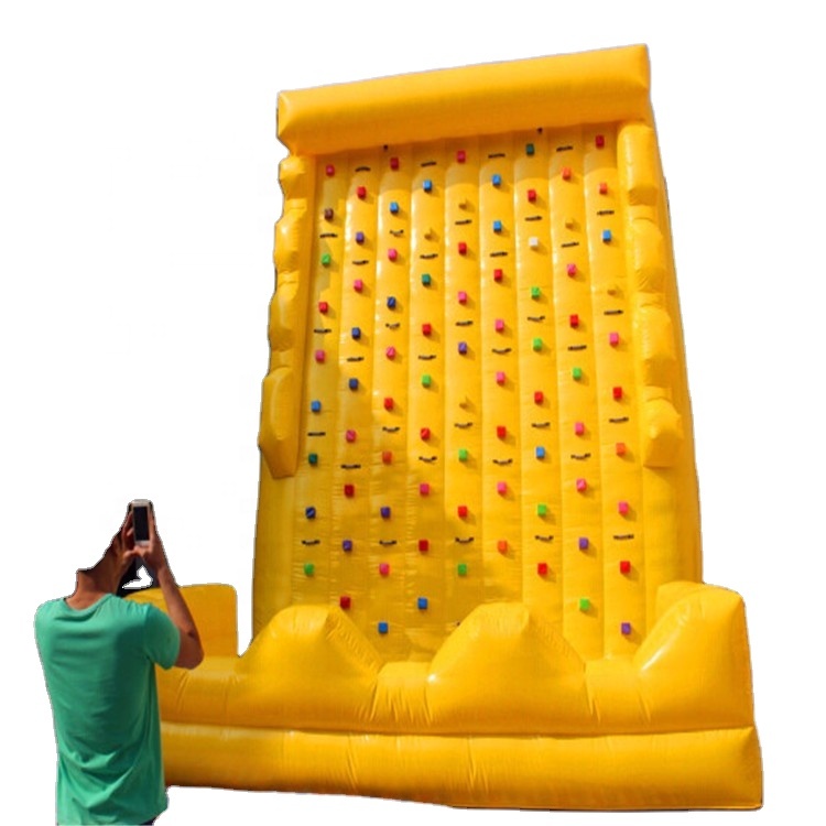 Play Kids Outdoor - Inflatable Rock Climbing Wall, PVC Material
