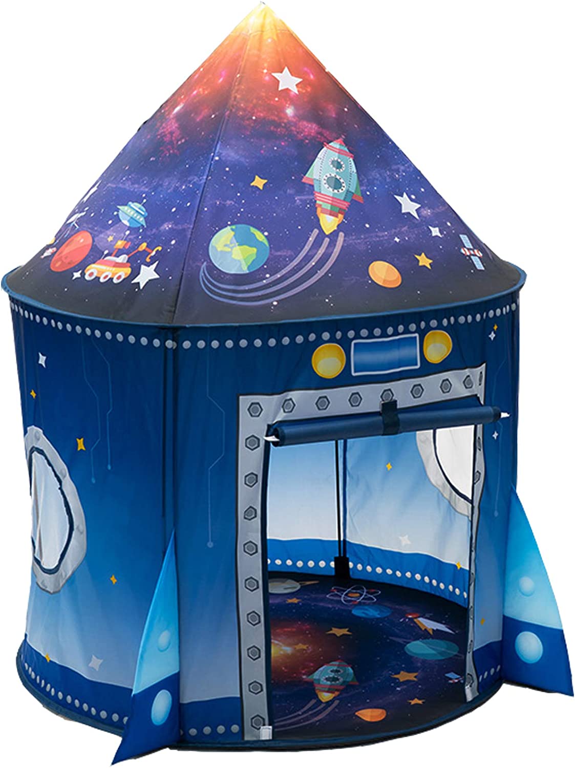 Kids Outdoor Daybed - Rocket Ship Kids Tent Pop Up