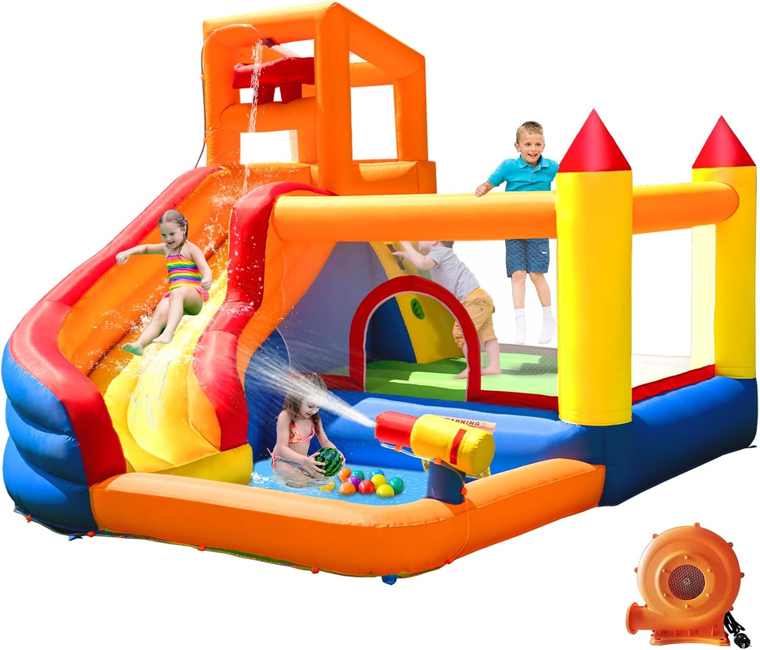 Kids Outdoor Inflatable Water Slide - HuaKastro Inflatable Water Slide Bounce House
