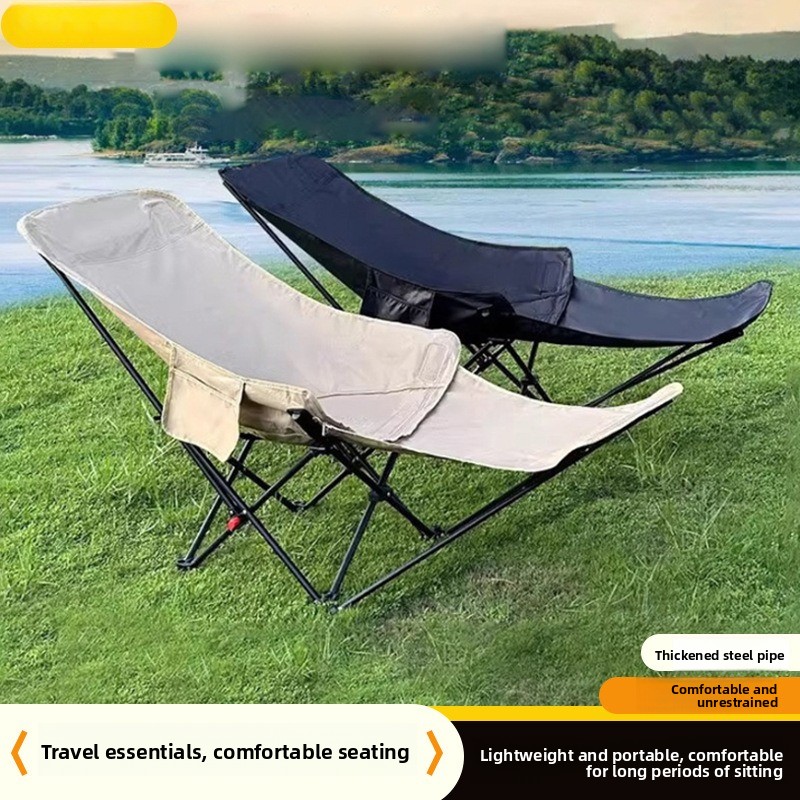 Kids Outdoor Furniture - Adjustable Camping Folding Chair, Portable Outdoor