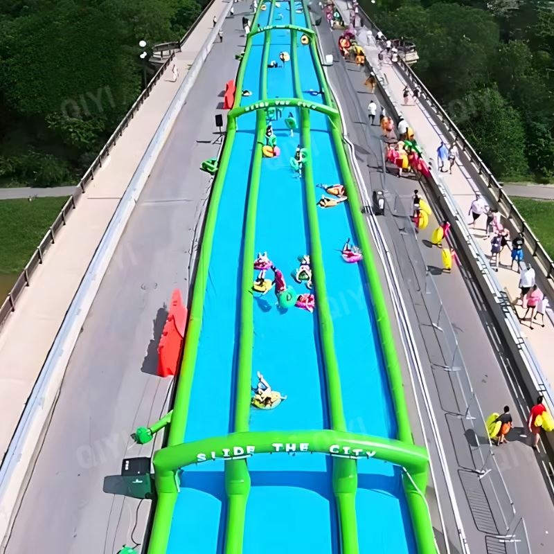 Kids Outdoor Inflatable Water Slide - Commercial Giant Slip N Slide Inflatable