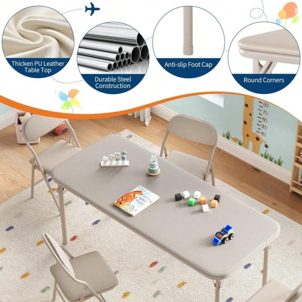 Kids Activity Table Set Foldin - đánh giá và giá Kids Outdoor Furniture