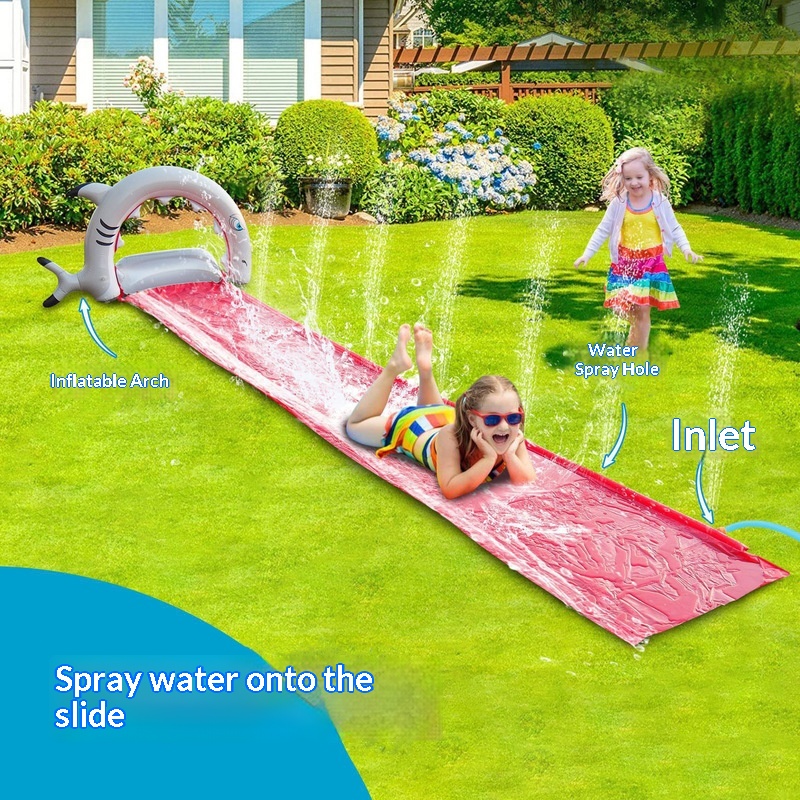 Inflatable Whale Water Slide S - đánh giá và giá Kids Outdoor Inflatable Water Slide
