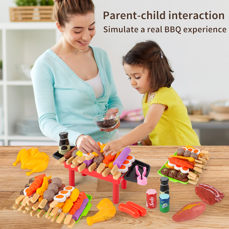 Mini Kitchen Pretend Play Toys - đánh giá và giá Kids Outdoor Bbq