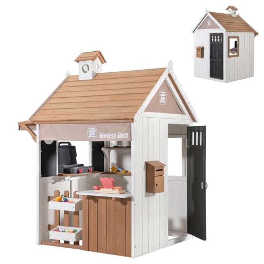 Outdoor kids playhouse for age - đánh giá và giá Kids Outdoor Bbq