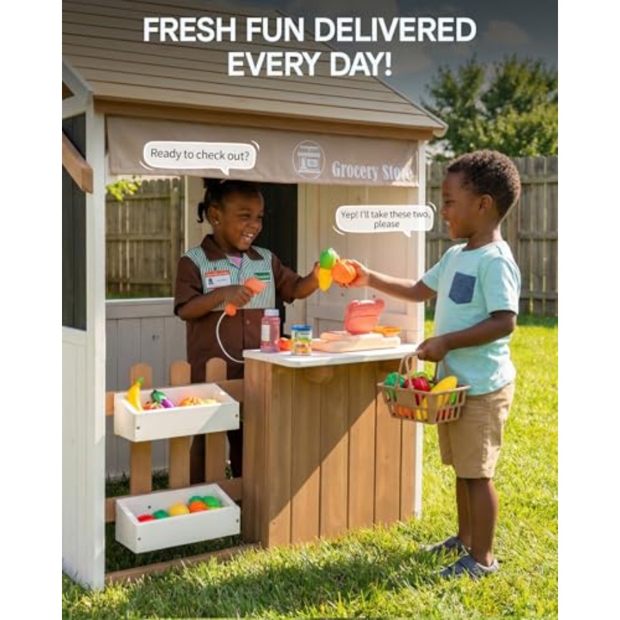 Outdoor kids playhouse for age - đánh giá và giá Kids Outdoor Bbq