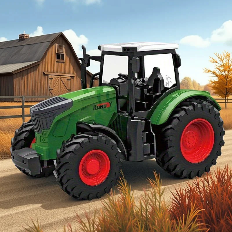 1:24 Inertial Farm Tractor wit - đánh giá và giá Play Kids Outdoor