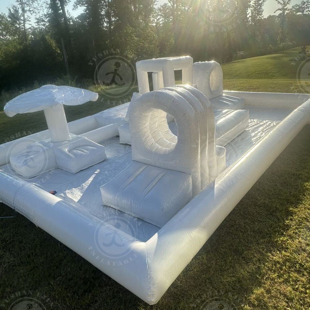 Stock 6M Soft Play Equipment B - đánh giá và giá Kids Outdoor Inflatable Water Slide
