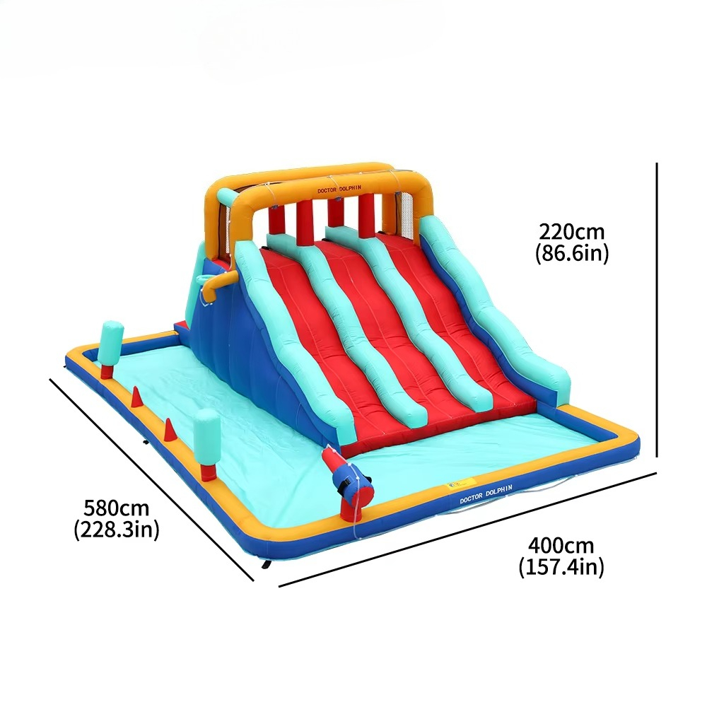 Outdoor Inflatable Bouncy Cast - đánh giá và giá Kids Outdoor Slide