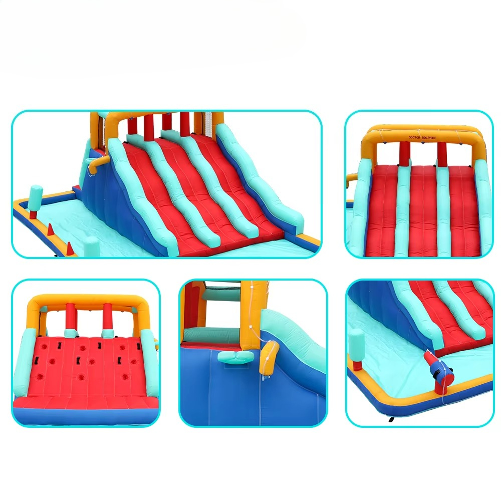 Outdoor Inflatable Bouncy Cast - đánh giá và giá Kids Outdoor Slide