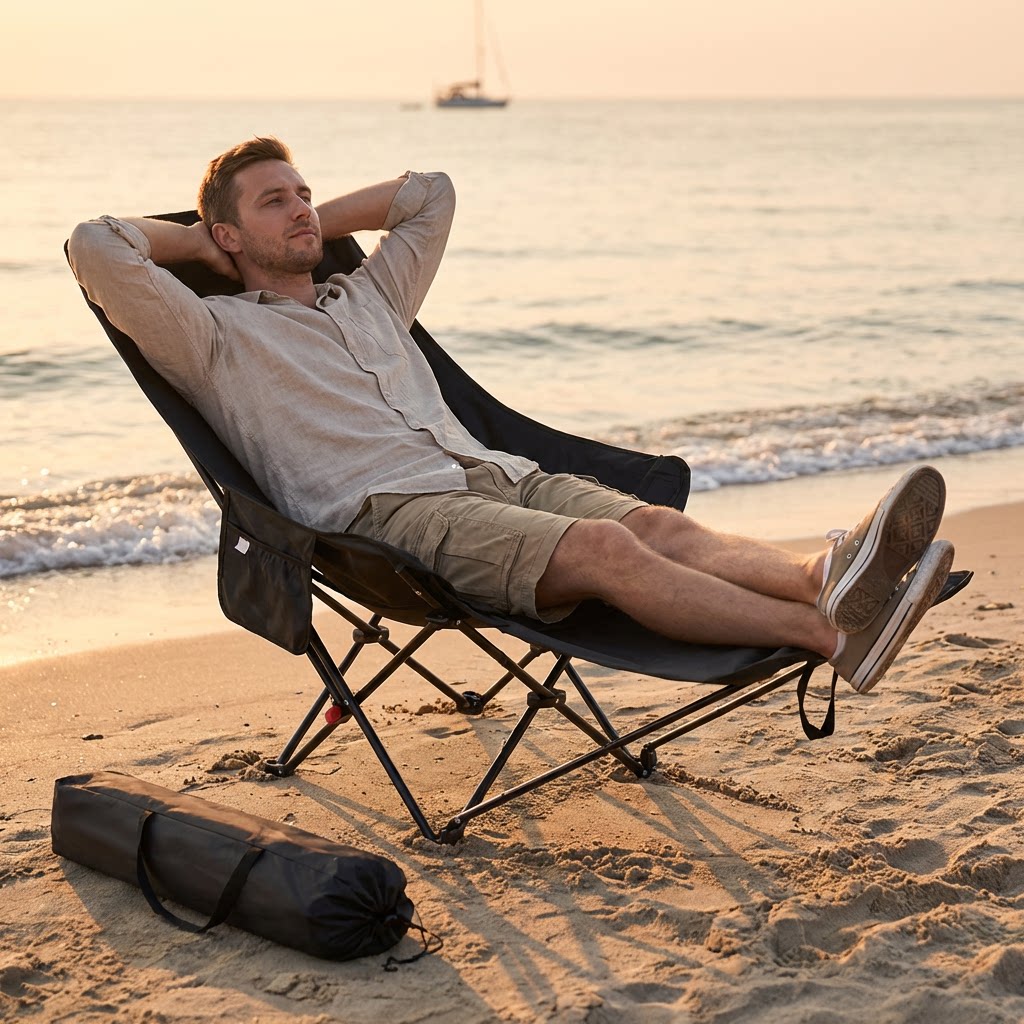 300-Pound Heavy-Duty Foldable  - đánh giá và giá Kids Outdoor Furniture