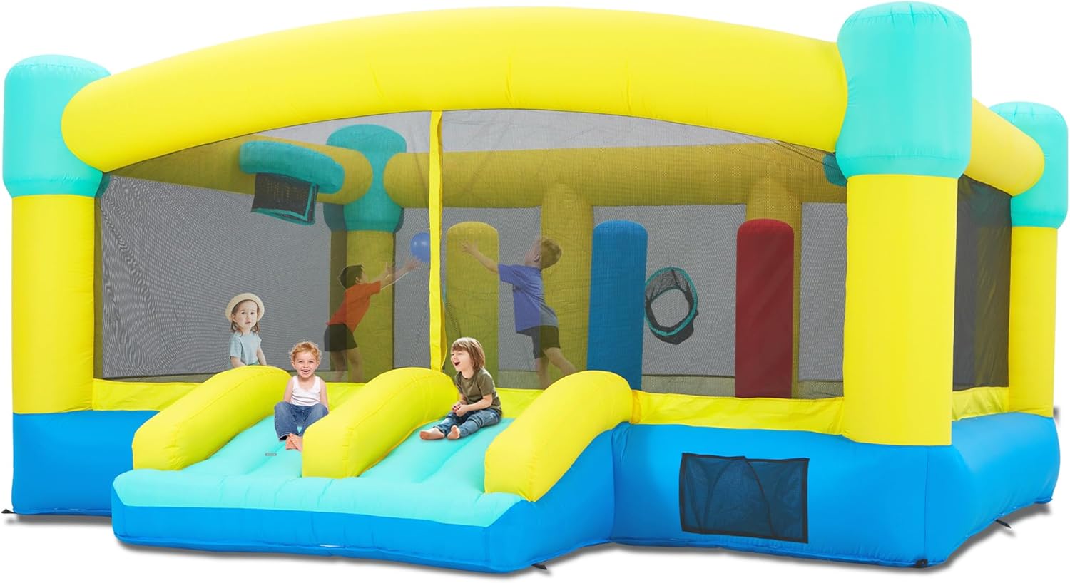 Big Bounce House,15 x 14.8 FT  - đánh giá và giá Kids Outdoor Slide