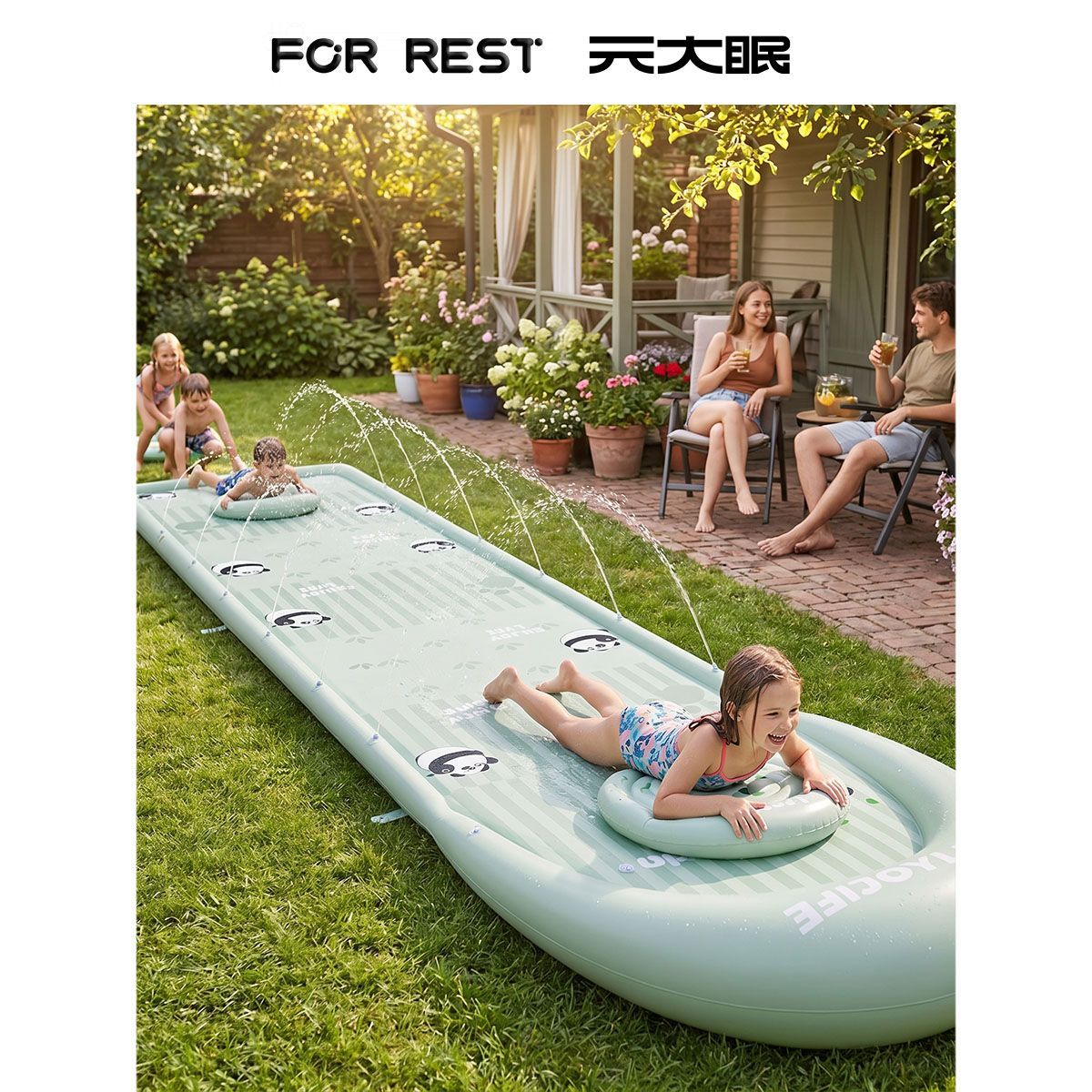 New Unicorn Kids Inflatable Wa - đánh giá và giá Kids Outdoor Inflatable Water Slide