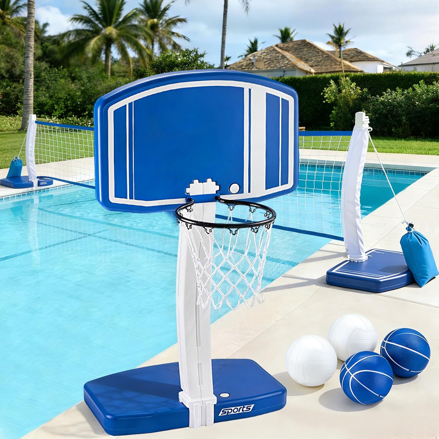 Above Ground Pool Basketball H - đánh giá và giá Kids Outdoor Toys