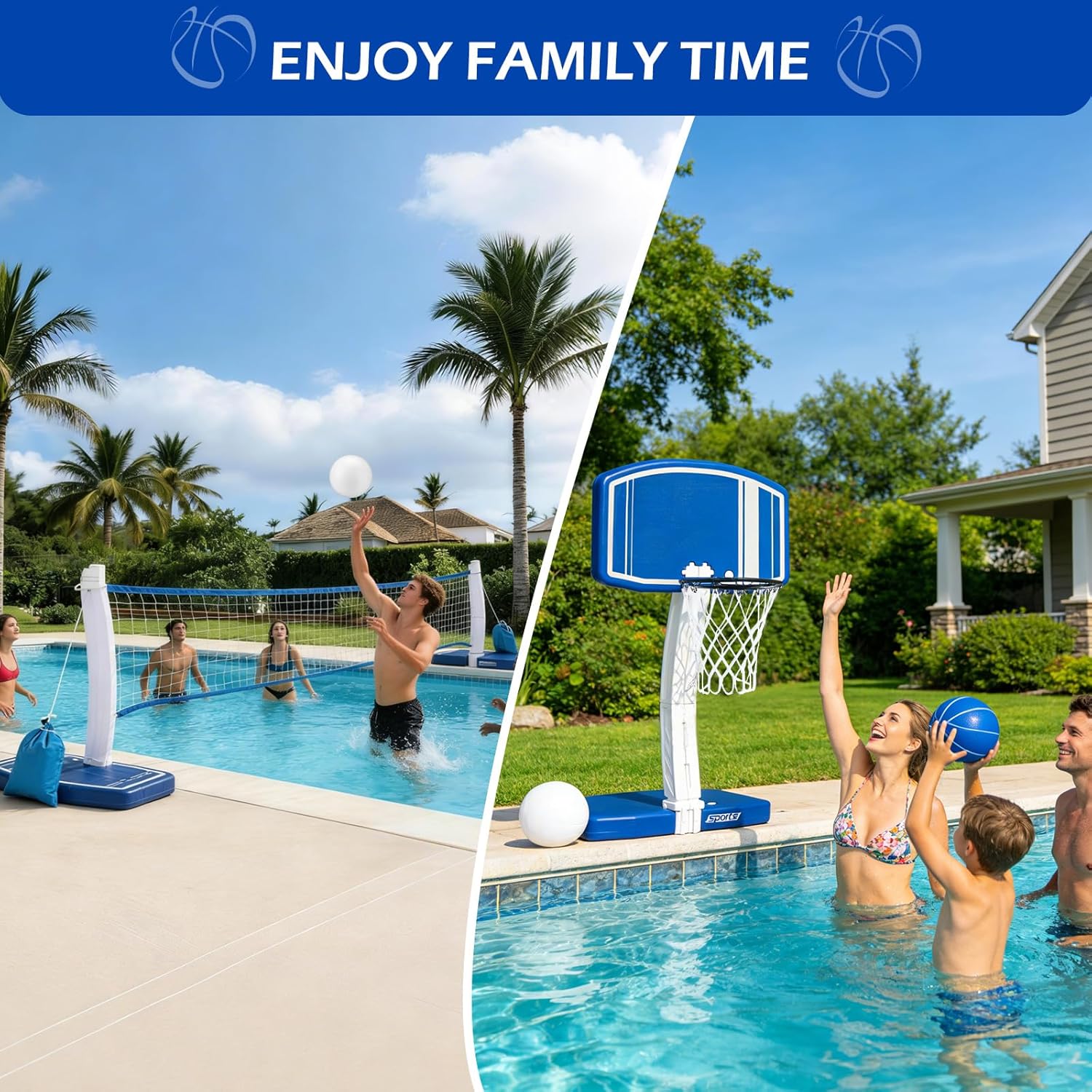 Above Ground Pool Basketball H - đánh giá và giá Kids Outdoor Toys
