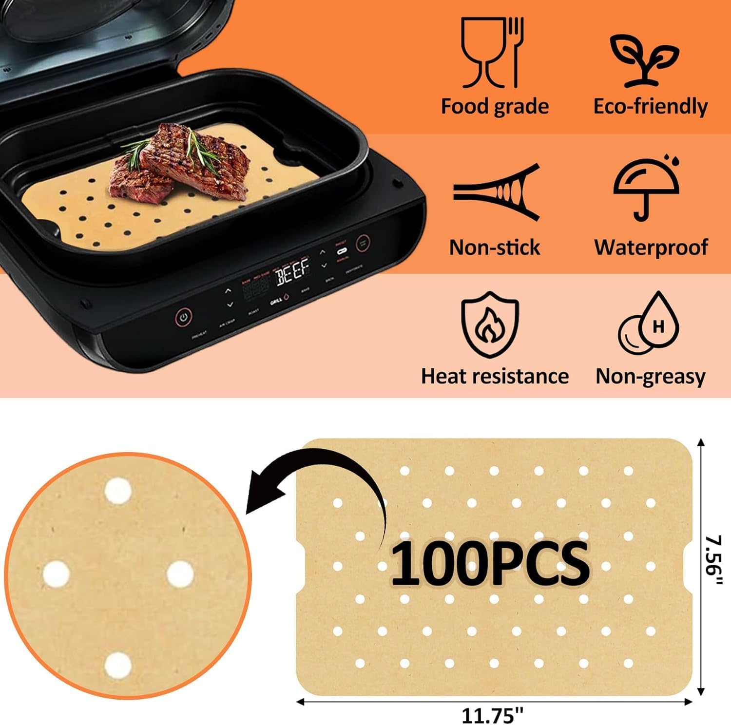 Air Fryer Parchment Paper for  - đánh giá và giá Kids Outdoor Ninja Equipment