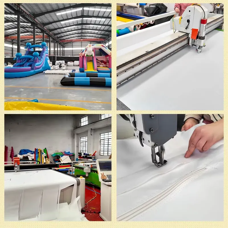 2026Tall Giant Double Lane Com - đánh giá và giá Kids Outdoor Inflatable Water Slide