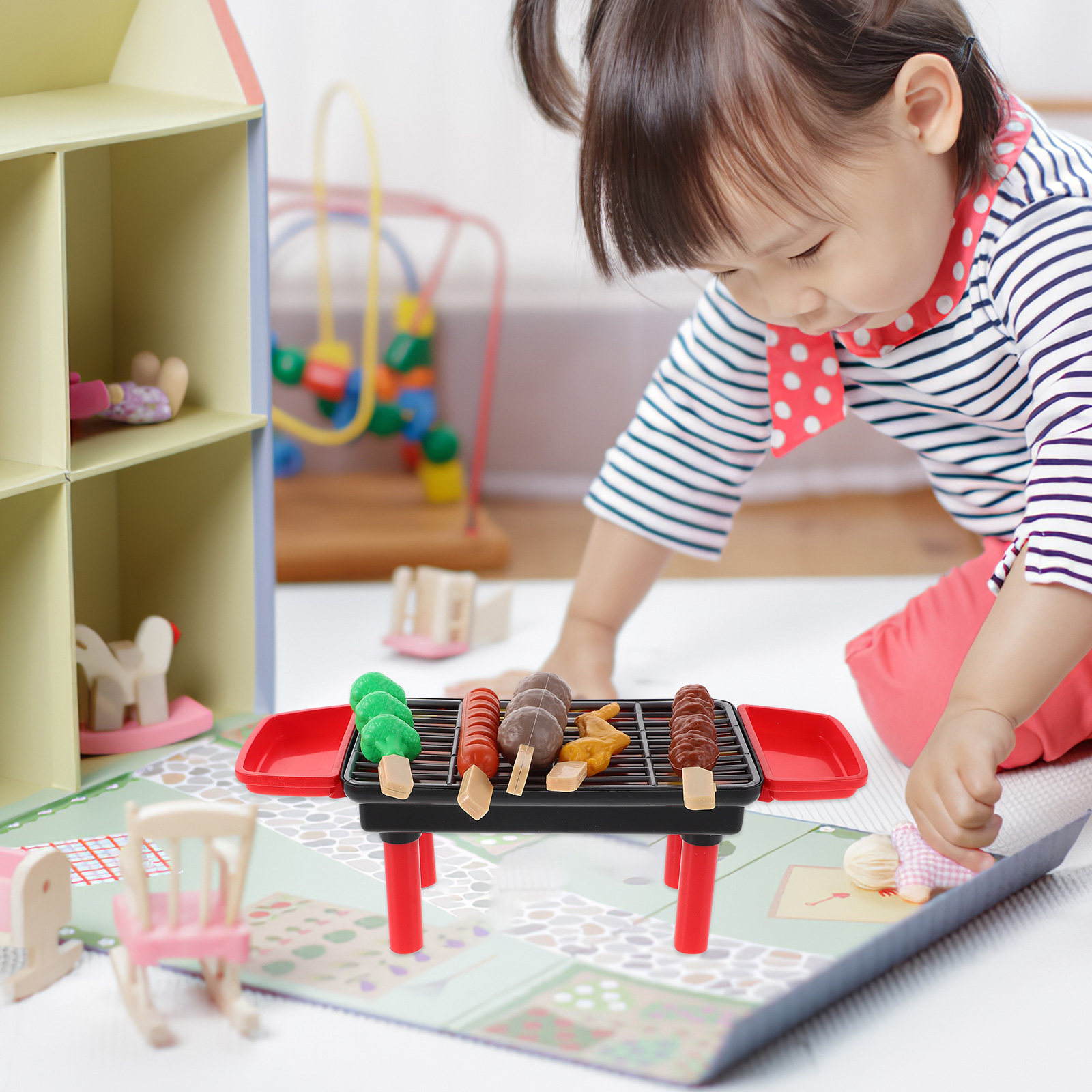 20Pcs Pretend Play Bbq Set Rea - đánh giá và giá Kids Outdoor Bbq