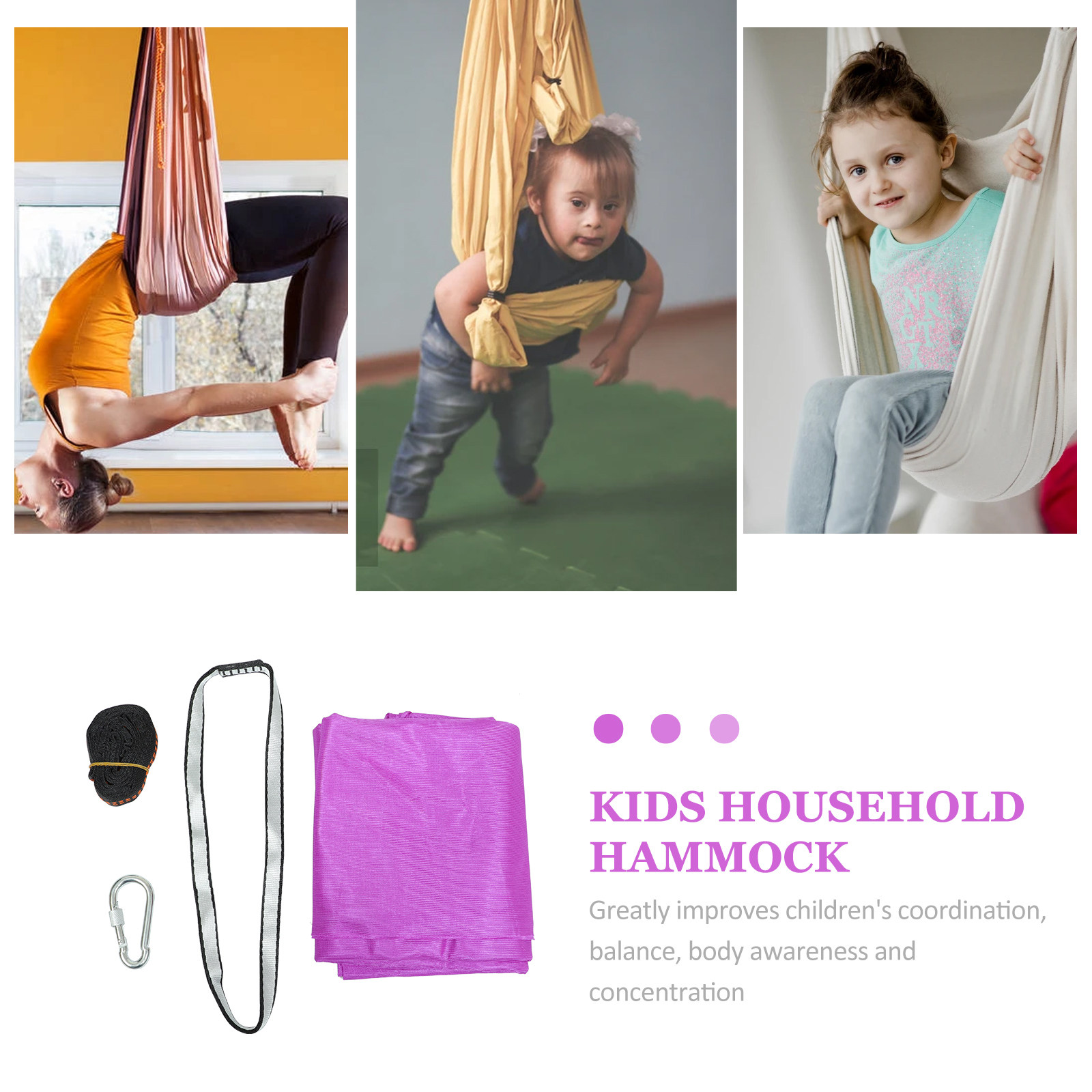 1Set Kids Yoga Hammock High-Cl - đánh giá và giá Kids Outdoor Yoga