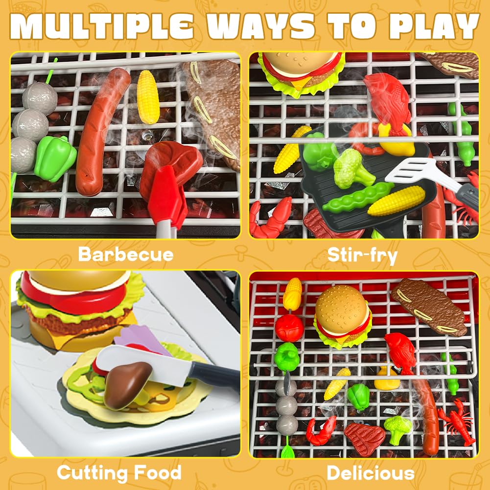 Kid Toy Grill, BBQ Grill Plays - đánh giá và giá Kids Outdoor Bbq