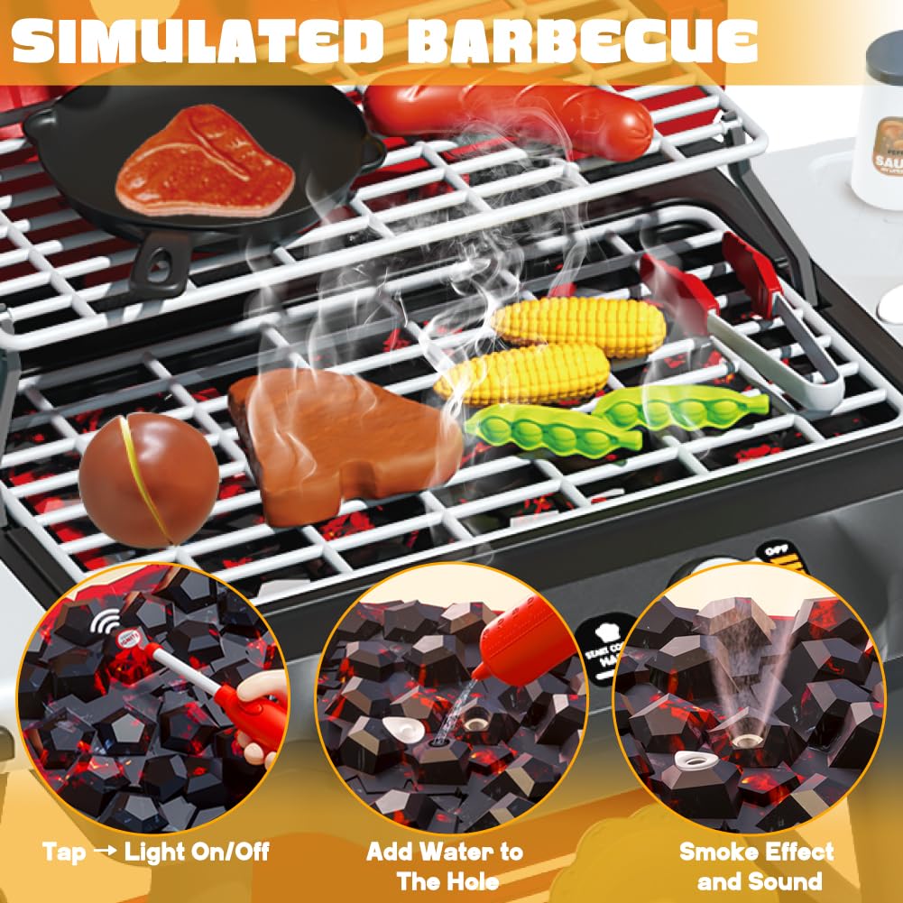 Kid Toy Grill, BBQ Grill Plays - đánh giá và giá Kids Outdoor Bbq