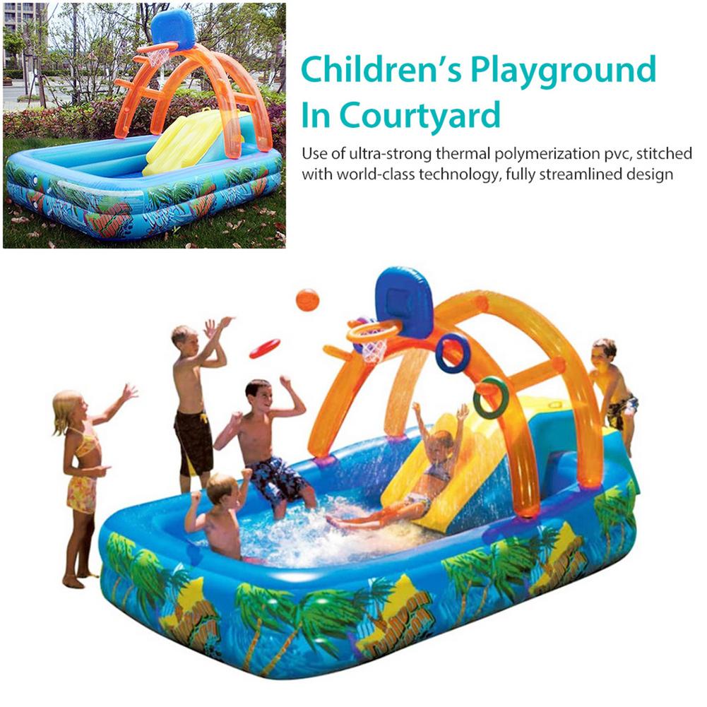 Mới Trượt Nước Trẻ Em Vui Bãi  - đánh giá và giá Kids Outdoor Inflatable Water Slide