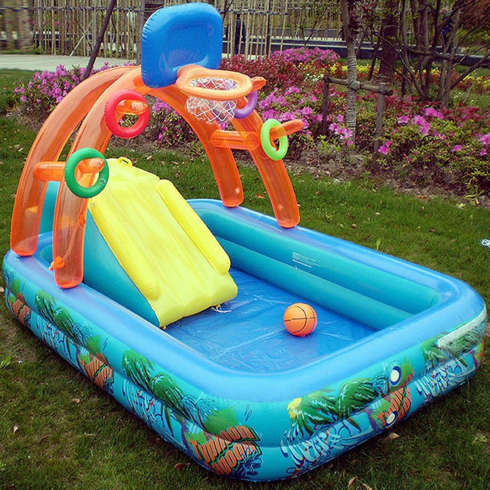 Mới Trượt Nước Trẻ Em Vui Bãi  - đánh giá và giá Kids Outdoor Inflatable Water Slide