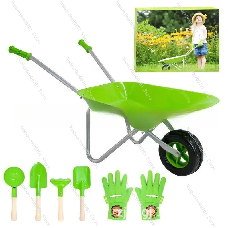Kids Outdoor Wheelbarrow, Gree - đánh giá và giá Kids Outdoor Toys