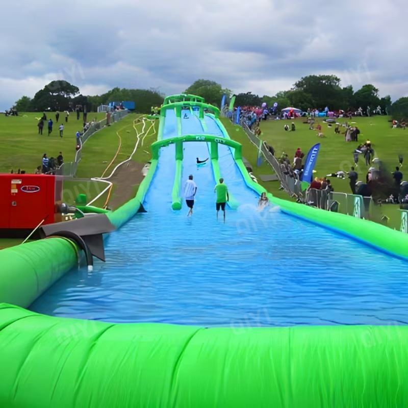 Commercial Giant Slip N Slide  - đánh giá và giá Kids Outdoor Inflatable Water Slide
