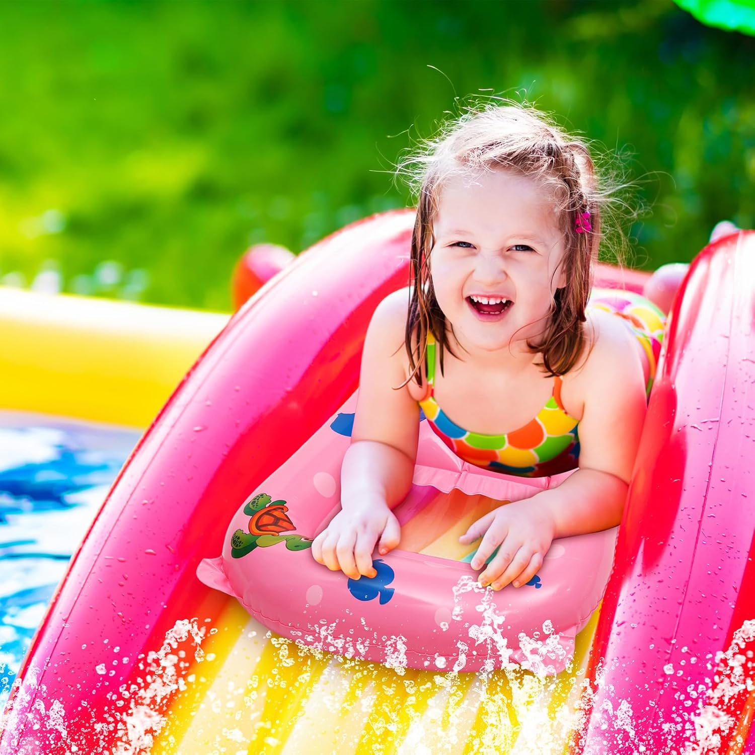 Water Floating Ring Inflatable - đánh giá và giá Kids Outdoor Hammock Chair