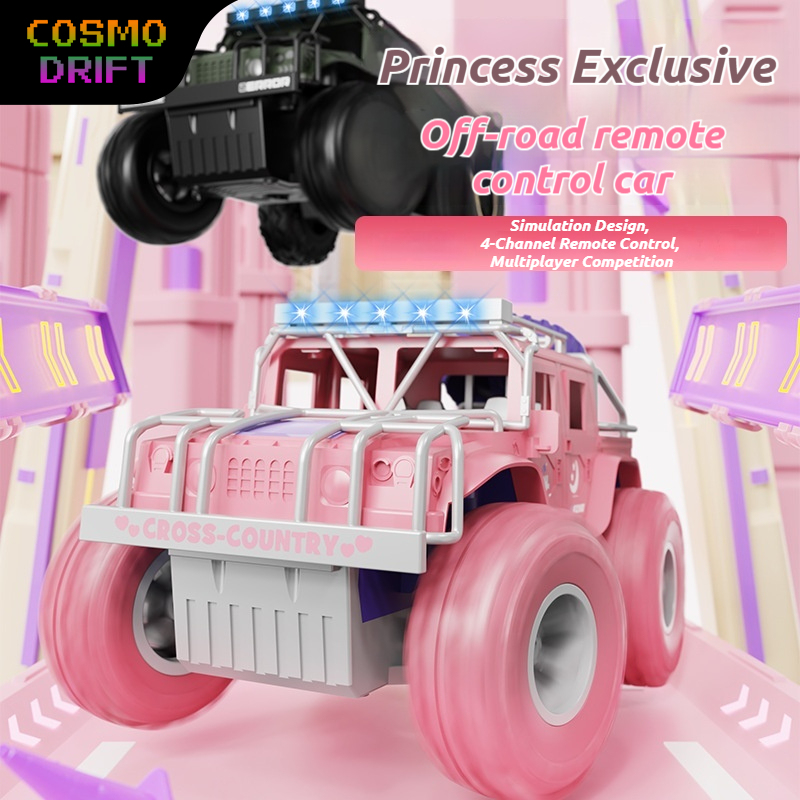 Super Large Pink RC Off-Road C - đánh giá và giá Kids Outdoor Dirt Toys