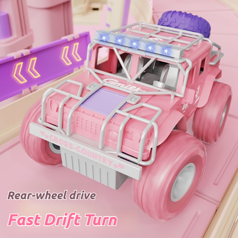 Super Large Pink RC Off-Road C - đánh giá và giá Kids Outdoor Dirt Toys