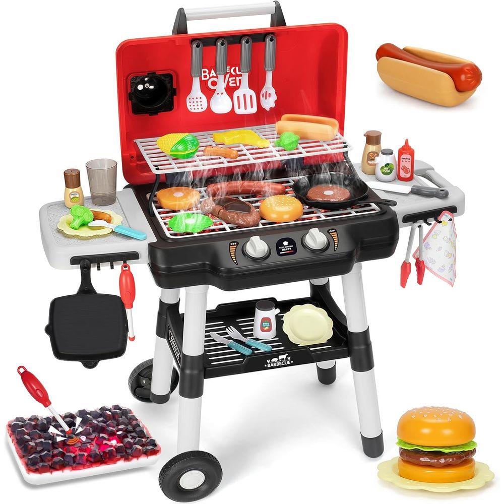 Kids Play Kitchen Toys, BBQ Gr - đánh giá và giá Kids Outdoor Bbq