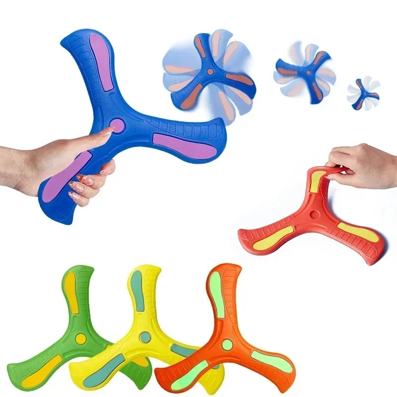 Children Boomerang Soft Three- - đánh giá và giá Kids Outdoor Toys