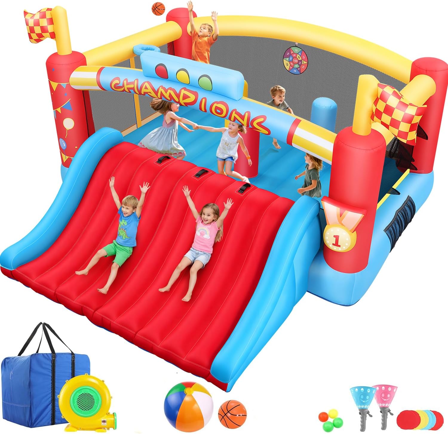 13FT Big Inflatable Bounce Hou - đánh giá và giá Kids Outdoor Games