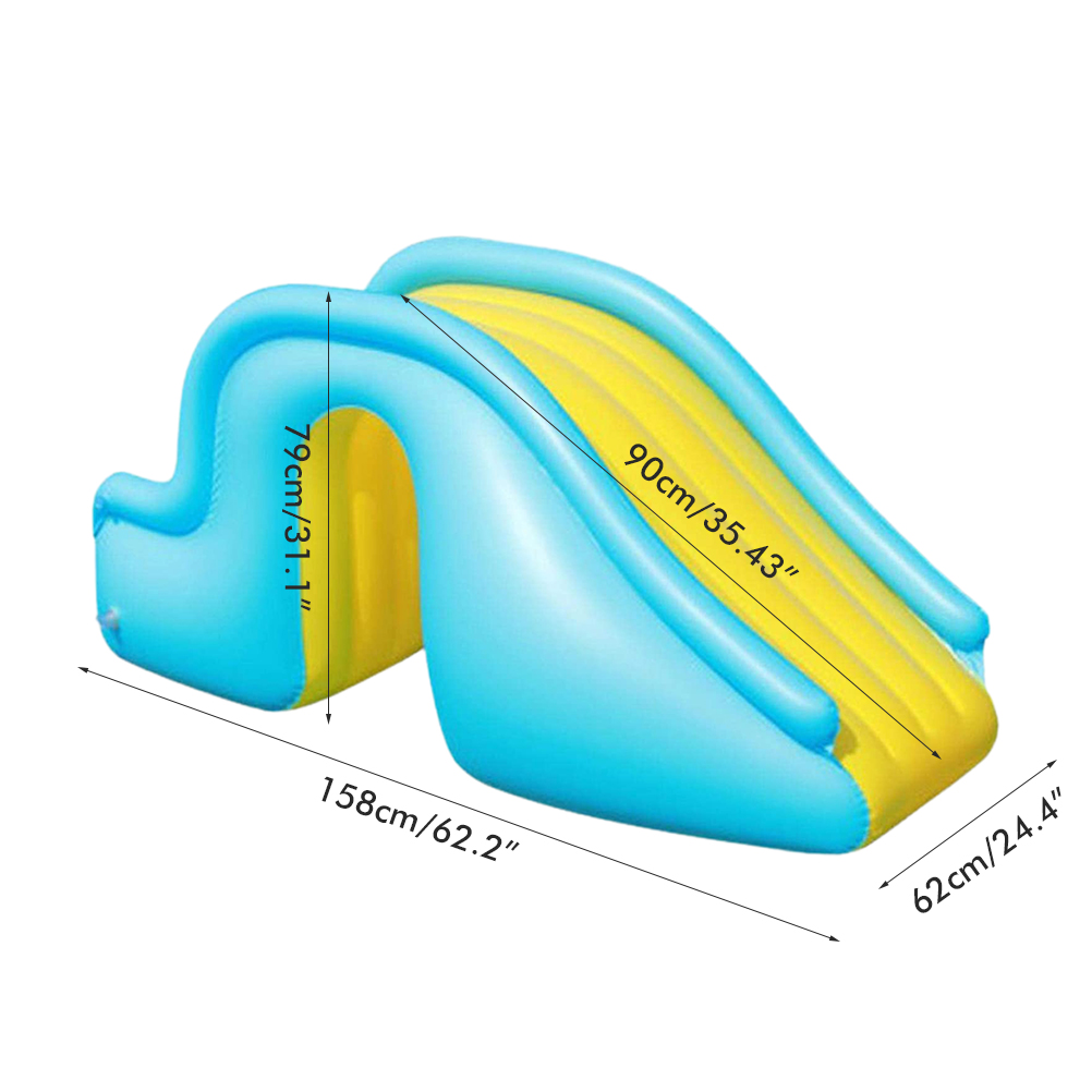 Inflatable Slide Inflatable Wa - đánh giá và giá Kids Outdoor Inflatable Water Slide