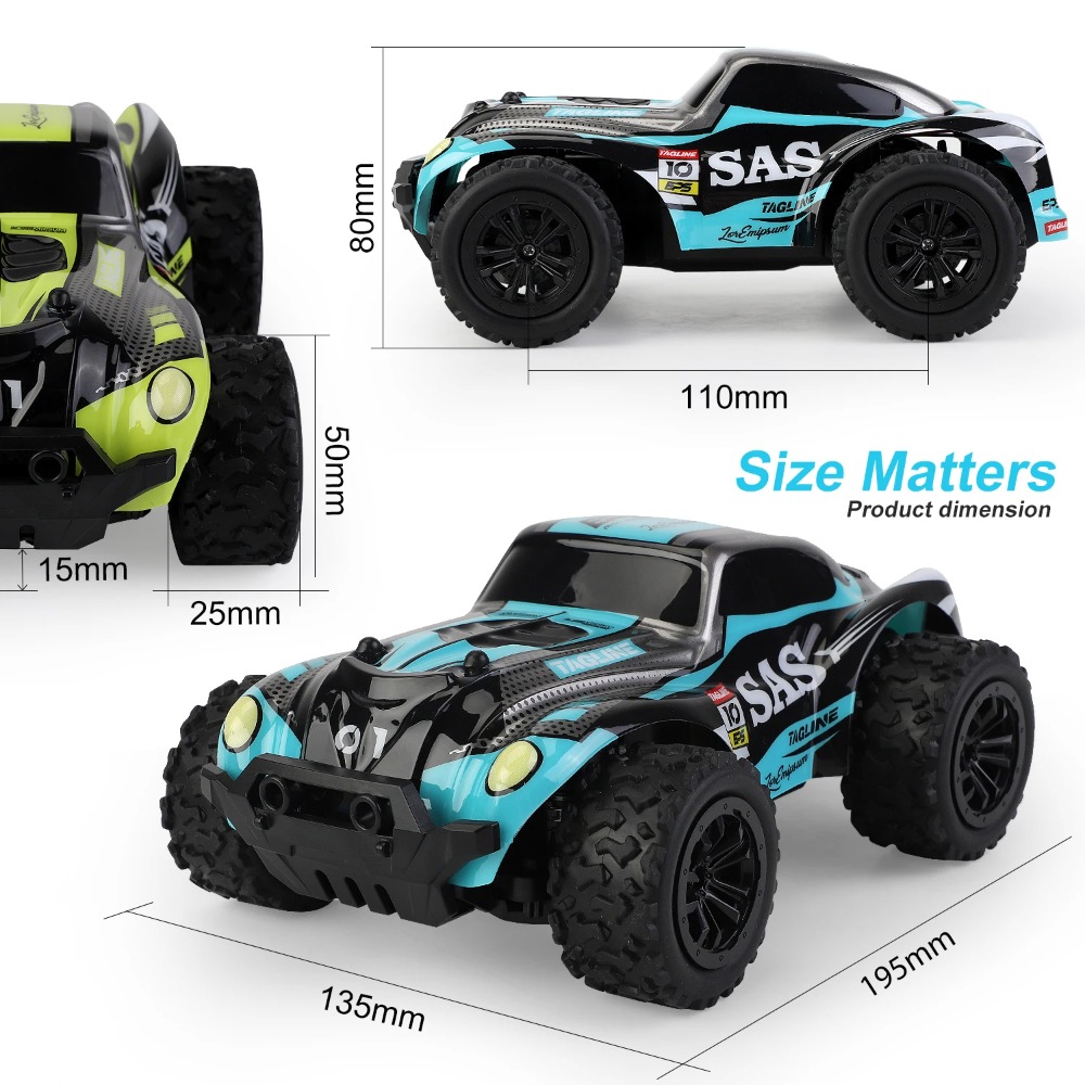 1:20 RC Pickup Monster Truck H - đánh giá và giá Kids Outdoor Dirt Toys