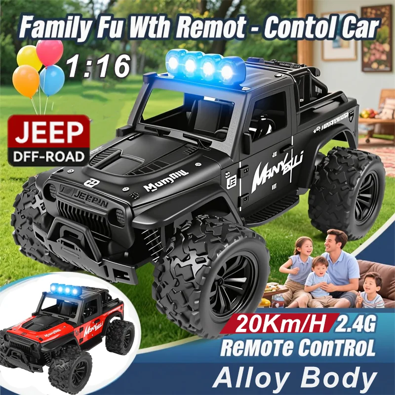 New Alloy JEEP Racing 1:16 Sca - đánh giá và giá Kids Outdoor Jeep