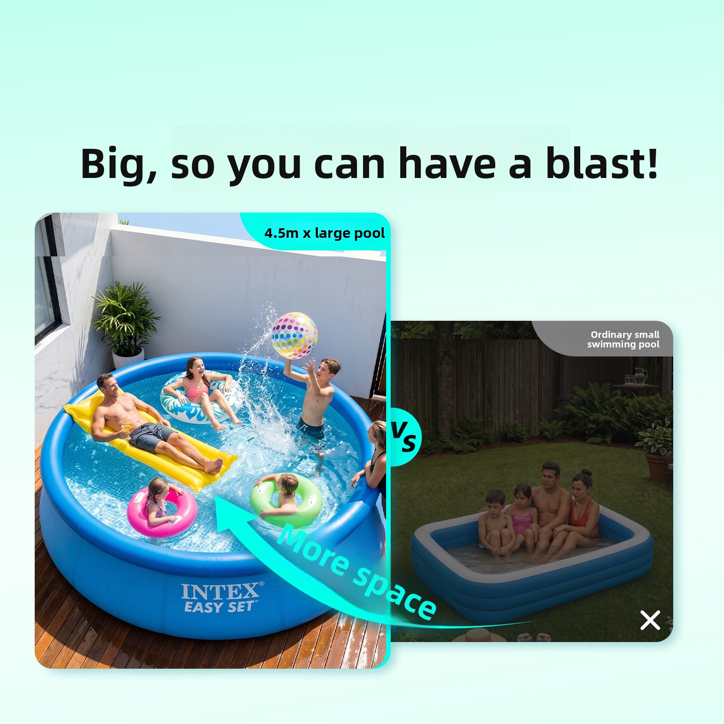 Oversized Inflatable Family Po - đánh giá và giá Play Kids Outdoor